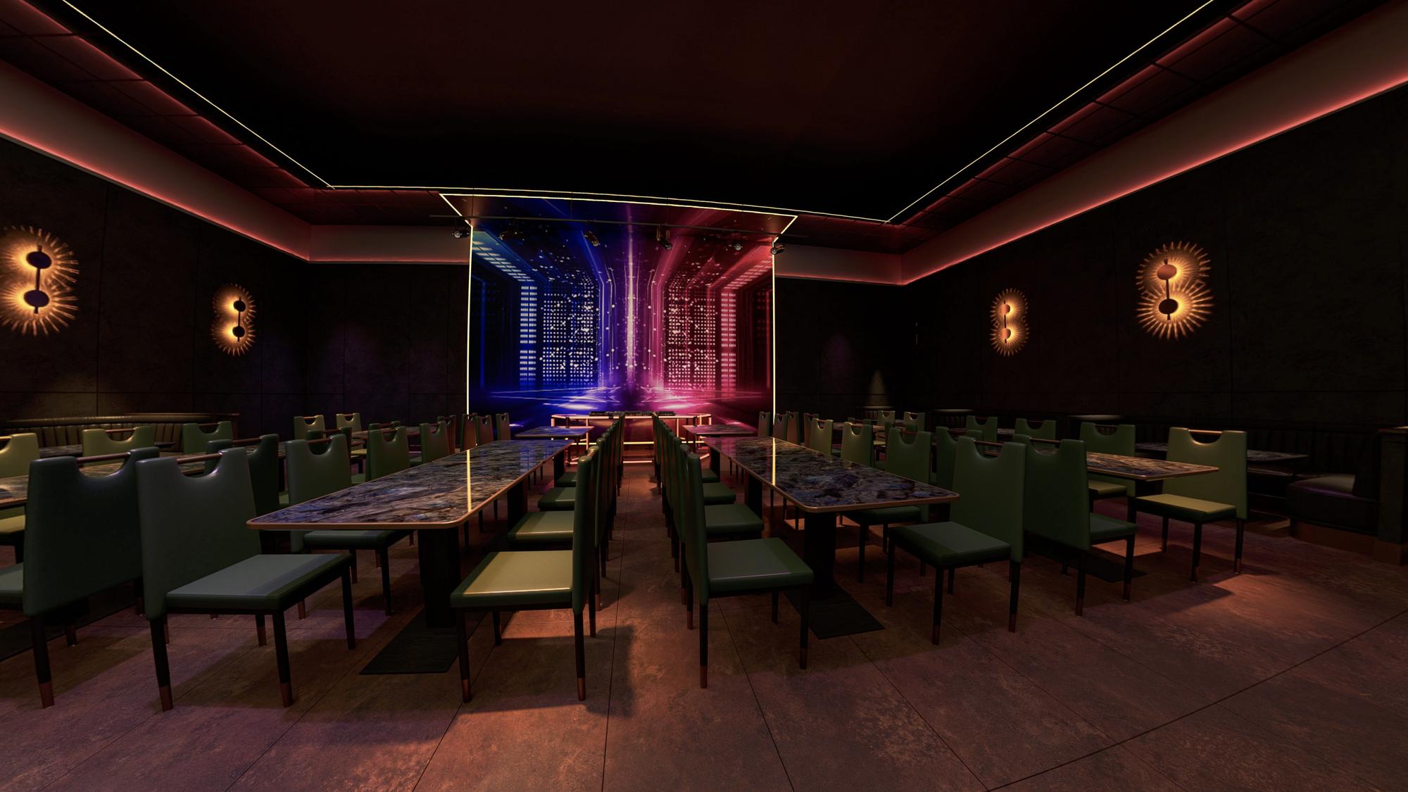 A dining room in one of Opal Group's Pittsburgh restaurants